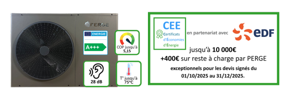 PERGE vous accompagne avec les aides